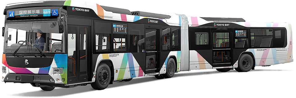 虎ノ門と東京臨海部を結ぶ東京BRT(出典 東京都)